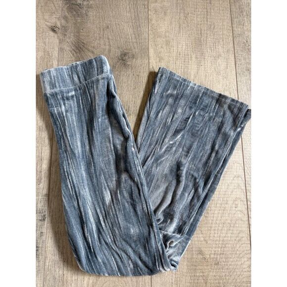 Velvet Gray Flare Leg Pants Size Kids M By Treasure & Bond - Picture 1 of 3